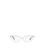 Cat rimmed glasses 52 White