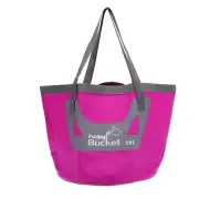 20L Collapsible Bucket, Portable Folding Water Storage Wash Basin Purple
