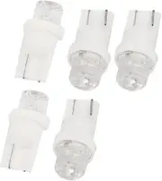 uxcell 5Pcs T10 White LED Indicator Dash Parking Lights 152 158 159 Internal