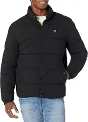 Calvin Klein Men's Snap Front Puffer Jacket