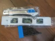 3 LOT QTY TOOLS - HART Level, KNIFE, DRILL BITS - ALL THREE NEW OUT OF BOX