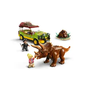 【LEGO 樂高】侏儸紀世界系列 76959 Triceratops Research(恐龍 玩具積木 禮物)