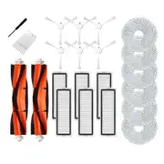 For Omni B101/ 1s/ X10+ / S10 / S10 Pro Parts Mop Cloths Hepa Filter Main Side Brush Dust Bag Parts