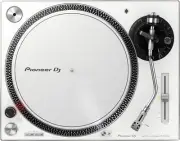 Pioneer DJ PLX-500 Direct Drive Turntable (White)