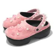 Crocs x Zanmang Loopy Stomp Clog Pink Men Unisex Platform Sandal 210523-90H