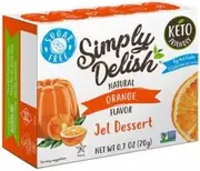 Simply Delish Orange Jel Dessert G/F 20g