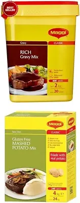 Gravy & Mash Bundle - Classic Gravy Mix 2Kg + Gluten-Free Mashed Potato 4Kg