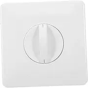 Anneome Fan Coil Thermostat Thermostat Speed Control Fan Temperature Switch Temperature Switch Controller White Plastic