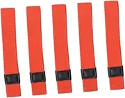 HEALSOPTHY 5pcs Elastic Straps for Double Layer Lunch Boxes Pu Bento Bands for School Outdoor and Travel Use Lightweight Convenient