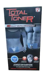 TOTAL TONER ABS Stimulator, EMS Abdominal Toning device, Rechargeable...