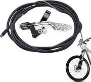 Remote Dropper Lever for Seat Post,Seat Post Dropper Lever, Mountain Road Dropper Remote Lever, Adjustable Seats, Tube Height, Mounted