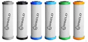 2 Set 0.5 Micron Sediment 1 Coconut Carbon Replacement Water Filter Cartridges