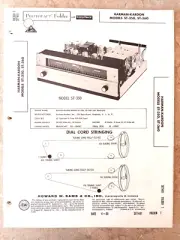 Original NOS Sams Photofact 481-7 - HARMAN-KARDON ST-350 STEREO TUNER