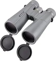 [BRESSER] Binoculars 12x50 Wave Waterproof Binoculars with High Magnification BaK-4 Glass, UR Coating and Eyeglass Wearers Eyepieces, Suitable for Use at Dusk