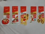 Rare Vintage Coca Cola Coke Promotional Lot of 5 Stickers