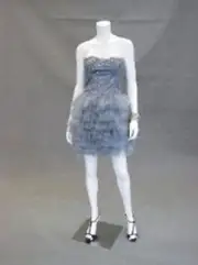 Display Female Matt White Mannequin Manikin Manequin Dress Form #A3BW