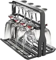 [Spares2go] Universal Wine Glass Basket Dishwasher Rack (8 Glasses)