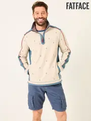 FatFace Airlie Natural Airlie Anchor Sweat (AV1855) | $138