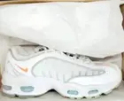 Nike Air Max Tailwind 4 White/Platinum Sz 7y= 8.5 Women's NIB