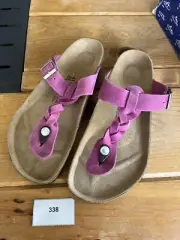 Birkenstock Gizeh Braided | Festival Fuchsia | EU 41 | US L10 / M8 | Regular Fit