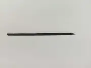 Nicholson 37277 4" Barrette Round Hand Needle File, #0 Cut, USA Made, New