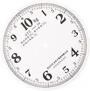 BEBEMOKO Mechanical Platform Scale Paper Spring Scale Replacement Accessory Plate Accurate Weighing Results Easy to Use for Various Needs