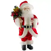 Katherine's Collection 18" Jolly Santa Claus Figure Retro Vntg Christmas Decor
