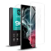 ZUSLAB Galaxy S22 Ultra Screen Protector Tempered Glass 9H Hardness for Samsung - Clear