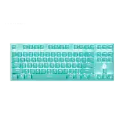 Fantech Gaming PC Mechanical Keyboard TKL White LED Backlit 87 Keys Mint Comp...