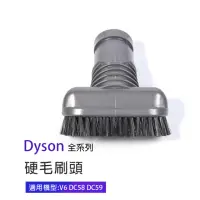 在飛比找momo購物網優惠-副廠 硬毛刷頭 適用Dyson吸塵器(V6/DC58/DC5