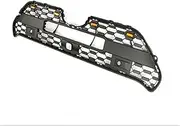 ADCCH High-Performance Black ABS Radiator Mesh Grille with LED Lights Compatible for Toyota RAV4 2020 – Scratch-Resistant Aerodynamic Replacement(2)