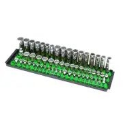 Avery 8481 3 Rail Twist Lock Socket Boss 18", Green - 1/4", 3/8" & 1/2"