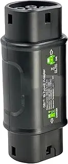 Electric Vehicle Charger Adapter Plug New Energy Charging Gun to European Standard car Converter Connector GB/T to Type2(Black)