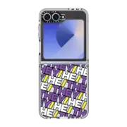 Galaxy Z Flip6 Clear Case THEY / HE