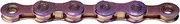 KMC TT12 NEOCHROME Waxed Bicycle Chain, 1/2 Inch x 11/128 Inch, 126 Links, 12-Speed, Waxed, Iridium Coated