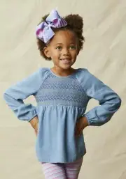 NWT Matilda Jane Enchanted Garden Charleston Chambray Tunic Size 14