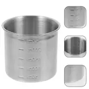 Metal Mug Tiered Tray Baking Measuring Cup Japanese Steel Flour Container Rice