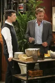 Will & Grace Sean Hayes as Jack McFarland Josh Lucas as himself Old Photo 1