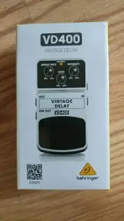 Behringer VD400 Vintage Analog Delay Effects Pedal,Brand New NIB. BBD style.
