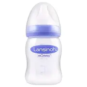 Lansinoh mOmma Feeding Bottle with NaturalWave Teat 160 ml