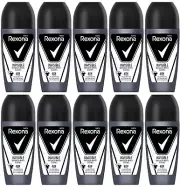 10 REXONA MEN INVISIBLE 48h Dry Anti Marks Protection Roll On Deodorant 50ml