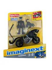 Imaginext DC Super Friends Catwoman Figure & Motorcycle Set 2011 Fisher Price