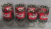 Never used 4 Libbey Coca Cola Glasses Tiffany
