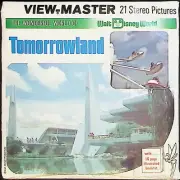 Walt Disney World Tomorrowland 3d View-Master 3 Reel Packet NEW SEALED