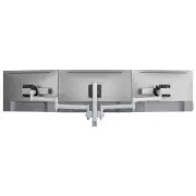 Atdec AWMS-3-137S4 Triple Monitor Arms with Sliders on 400mm Post. Heavy Duty