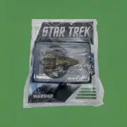 Eaglemoss Star Trek Collection #51 HIROGEN WARSHIP Ship & Magazine