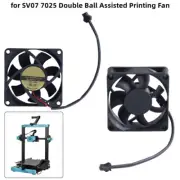 7025 24V Dual Ball Assisted Printing Cooling Fan 3D Printer Parts For Sovol SV07
