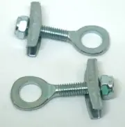 TWO (2) Bicycle Chain Tensioner Adjuster for Fixie Fixed Gear 3/8 Self-locking