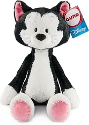 GUND Disney Official Figaro Toothpick Plush, Pinocchio, Mickey and Friends Cat Stuffed Animal for Ages 1 and Up, Black, 15”