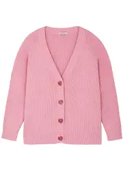 Olivia Rubin Billie Knitted Cardigan - Pink - XL (UK16 / XL) XL (UK16 / XL)